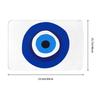 Custom Greek Turkish Evil Eye Doormat Mat Anti-Slip Mediterranean Style Kitchen Bathroom Living Room Rug Carpet 40*60cm
