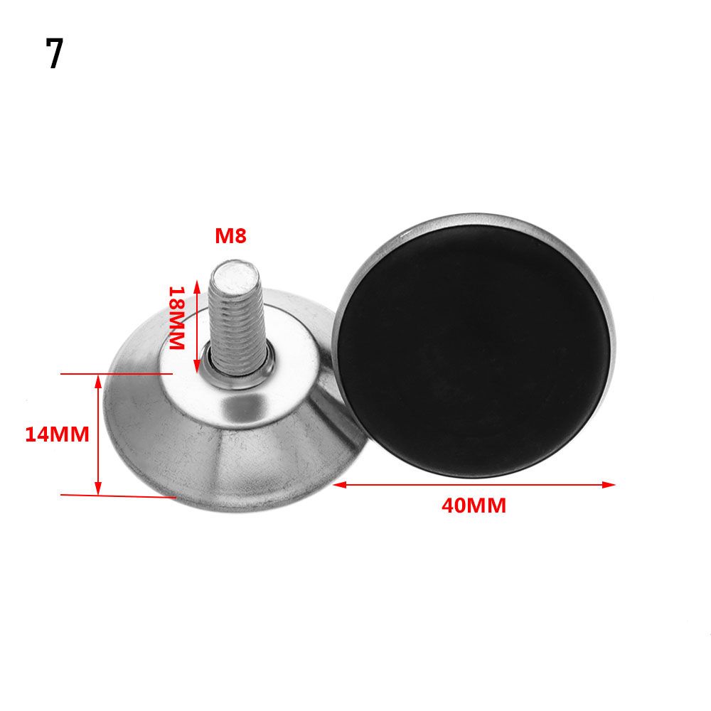 10Pcs Anti-Skid Floor Protector Table Chair Leg Pad Furniture Adjustable Bolt Leveling Feet Furniture Feet Chair Feet Level