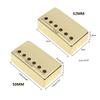 2Pcs Guitar Bass Humbuckers Pickup Covers Set Humbuckers Cover for Neck & Bridge