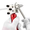 Brake Line Flaring Tool Kit, 45° Single & Double Flare Tool for 4.75mm, 6.35mm Copper Tubing - with 2 Forming Dies, Deburring Tool & Toolbox for