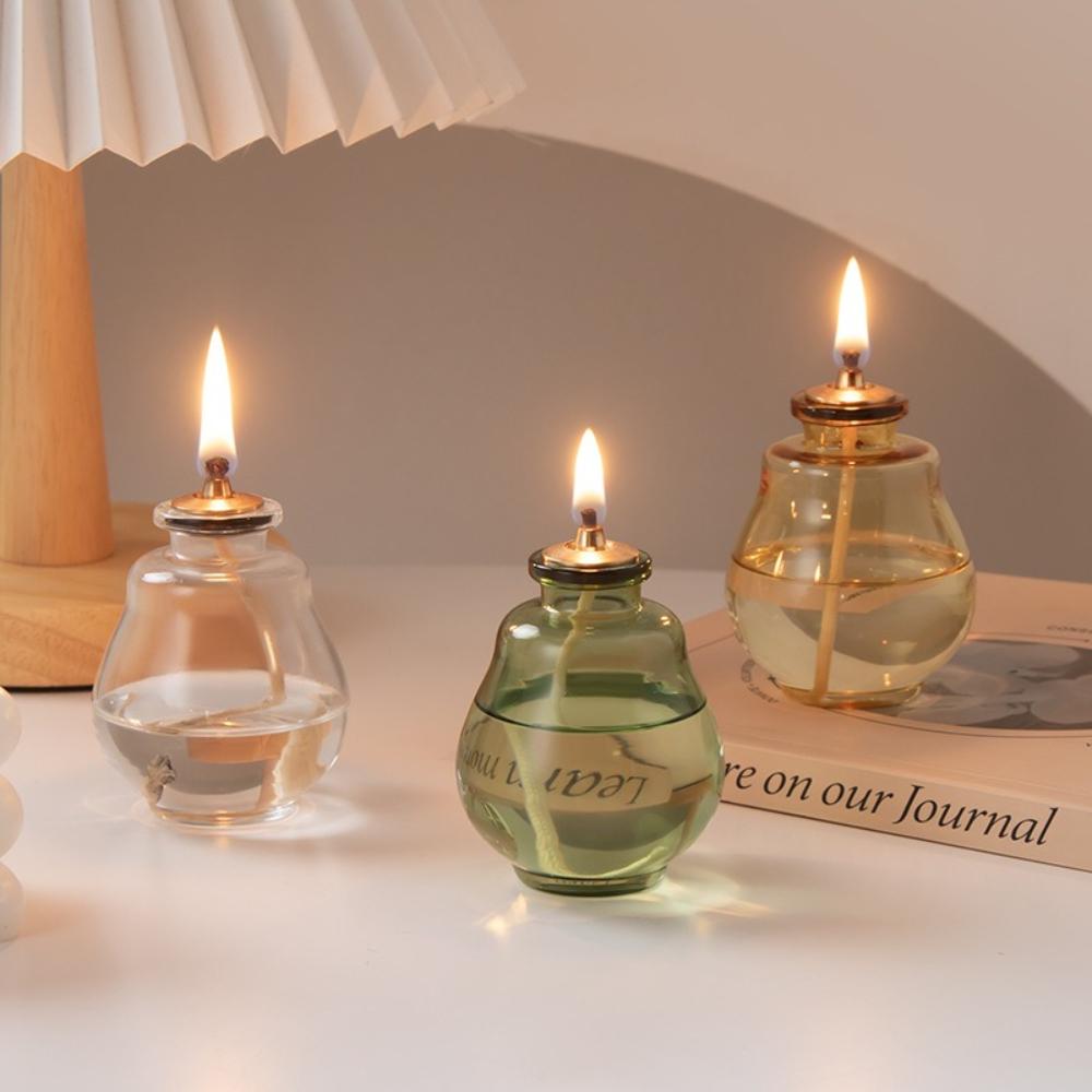 Kreative Aromatherapie-Kerzen Glas Bunte Kleine Öllampen Moderne Heimdeko Ornamente Innen Außen Öllampen