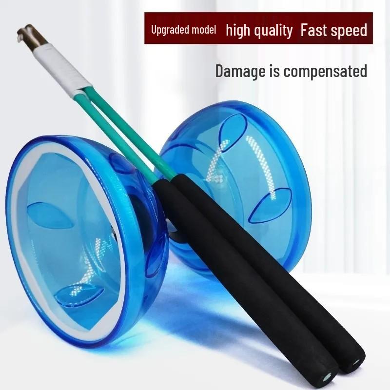 Beginner Student Diabolo Set with Three/Five-Bearing, Bell & Luminous Double-Head