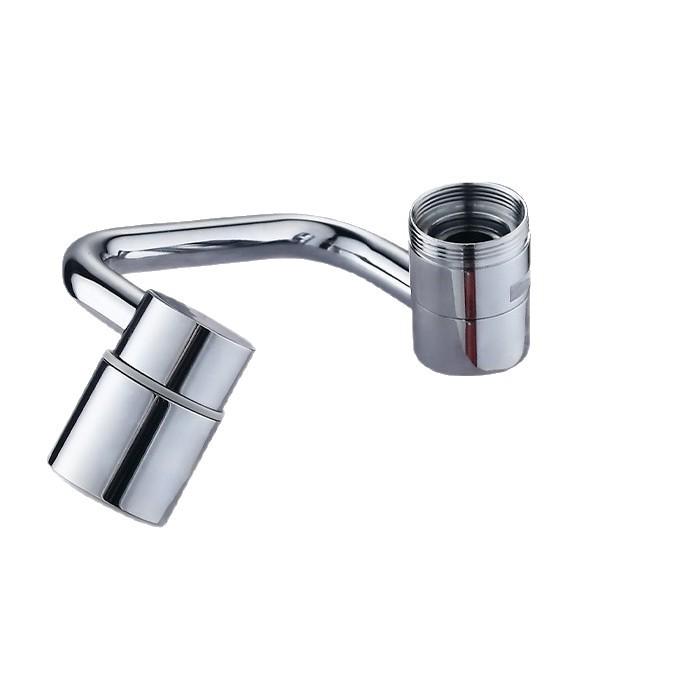 Rotating Faucet Extender with Anti-Splash Aerator