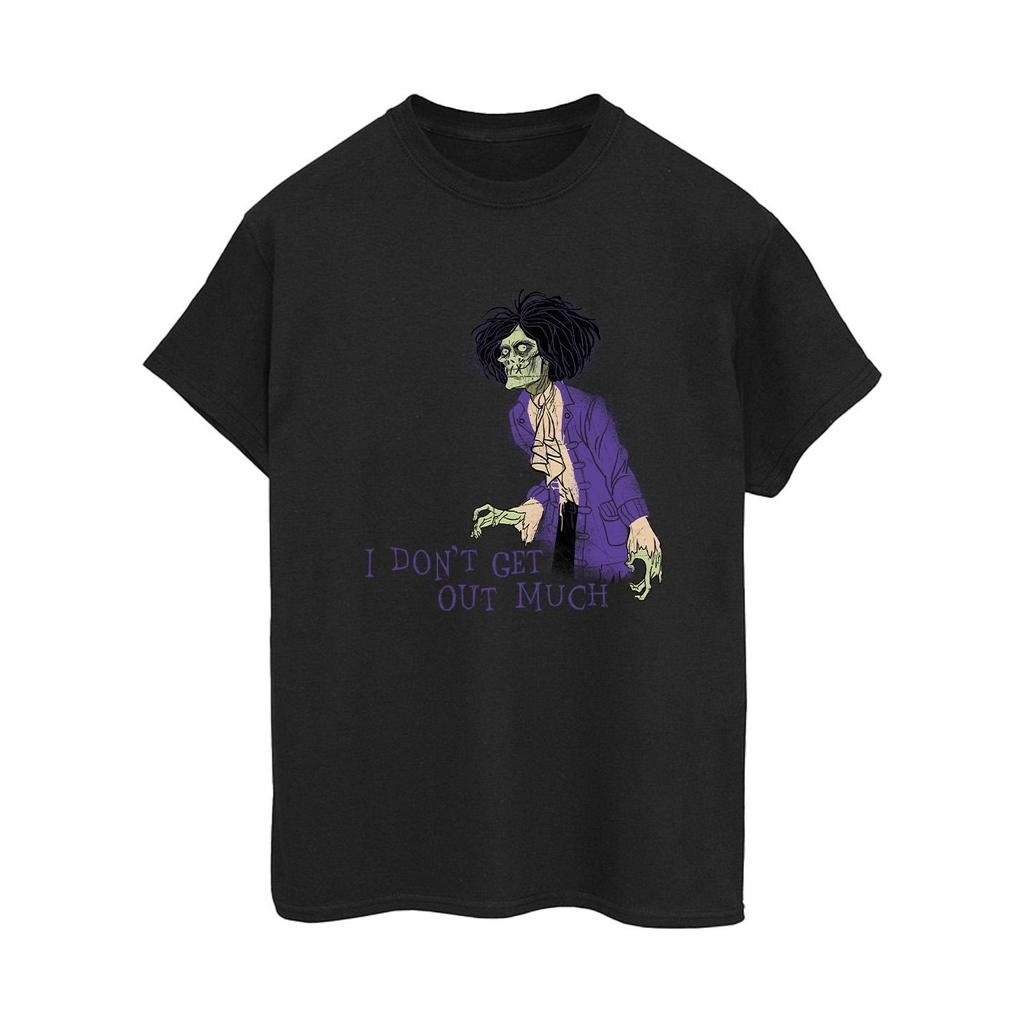 Disney Womens/Ladies Hocus Pocus DonÂ´t Get Out Much Cotton Boyfriend T-Shirt