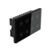 Tuya WiFi / ZigBee 8Gang Smart Touch Switch WiFi Supports Alexa, Google Assistant, Tuya APP Control Light Switch EU/UK Standard