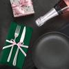 10pcs Washable Dinner Napkins Soft Table Napkins Romantic Satin Napkin  Event