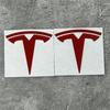 100% Authentic Tesla Model 3/Y Metal Logo Emblem - Front or Rear Trunk Replacement Kit Exterior Decoration Parts Car Accessory