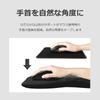 Mouse Pad Wrist Support Wrist Rest Integrated Large Mouse Pad Memory Foam with Ears Wide Support for Both Left and Right Handed Users Lifactlab.