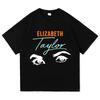 Elizabeth Taylorr Tshirt Women Tees Summer Short Sleeve Cotton Tshirts Design Graphic Printing Clothing Merch Fashion Female