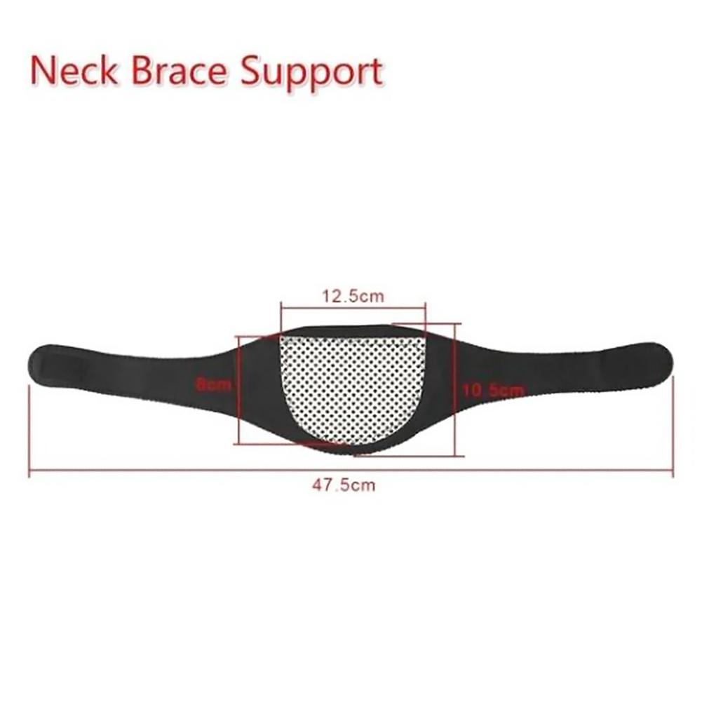 

Heat Therapy Pad Belt Neck or Magnetic Neck Collar Support Body Muscle Pain Relief Comfortable