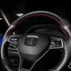 ABS Car Logo Auto Front Grille Emblem Trunk Sticker Accessories For Honda Civic Type-R Accord 8th 9th 9.5th 10th 11th Generation