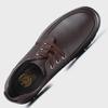 Men's Kitchen King Waterproof Non-Slip Chef Work Shoes, Oil-Resistant Leather for Spring/Autumn Casual Wear.