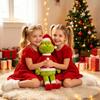 Grinch Plush Toy Stuffed Doll Christmas Decor Gift Kids Adults Party Hanging Ornament