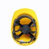 V-Shaped ABS Fiberglass Safety Helmet with Breathable Design and Custom Logo Printing