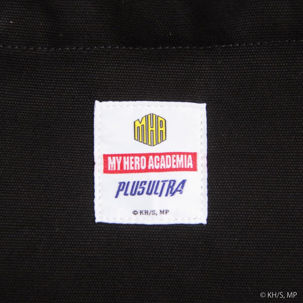 My Hero Academia Crack Print Canvas Tote Shinsou Hitoshi X Aizawa Black Bag, Shota, ODHA24,