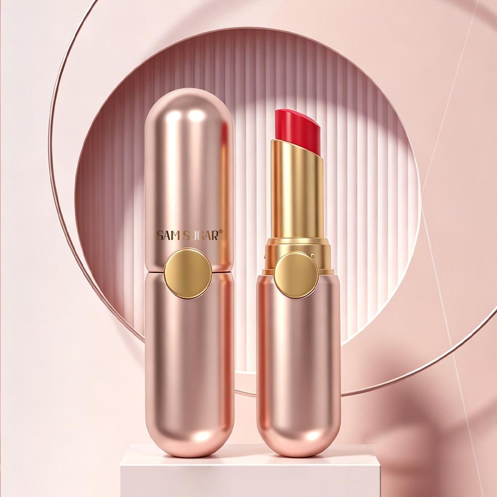 Matte Lipstick Long Lasting Waterproof Velvet Lipstick Capsule Lipstick Korean Makeup Nude Red Lip Stick for Women