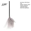 Reusable Cosplay Prop Halloween Witch Broom Prop, Detachable Mesh Wizard Broomstick for Costume Accessories Party Stage Performance, Haunted