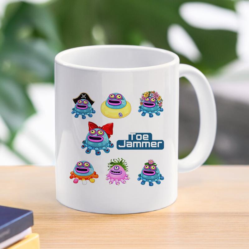 Cartoon My Singing Monsters Mug Coffee Cups Stuffed Game Ceramic Breakfast Milk Cup Office 300ml Drinkware Nice Friend Gifts