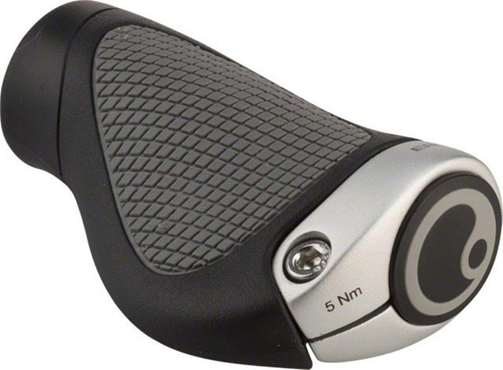 Ergon GP1-S Gripshift: Small, Black/Gray by Ergon