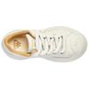 Kappa Tissu Cuir Synthétique Confortable Simple Polyvalent Résistant à l'Usure Basse Casual Chaussures Baskets Femme Beige K0E45CC00F-133