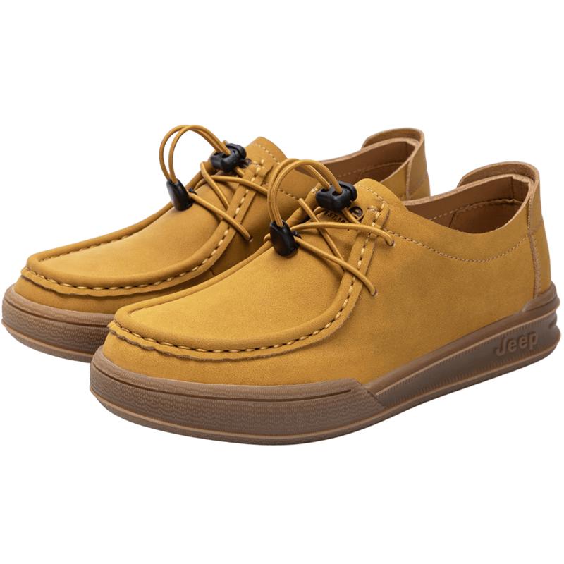 JEEP Women s British Retro Soft Sole Casual Loafers 38