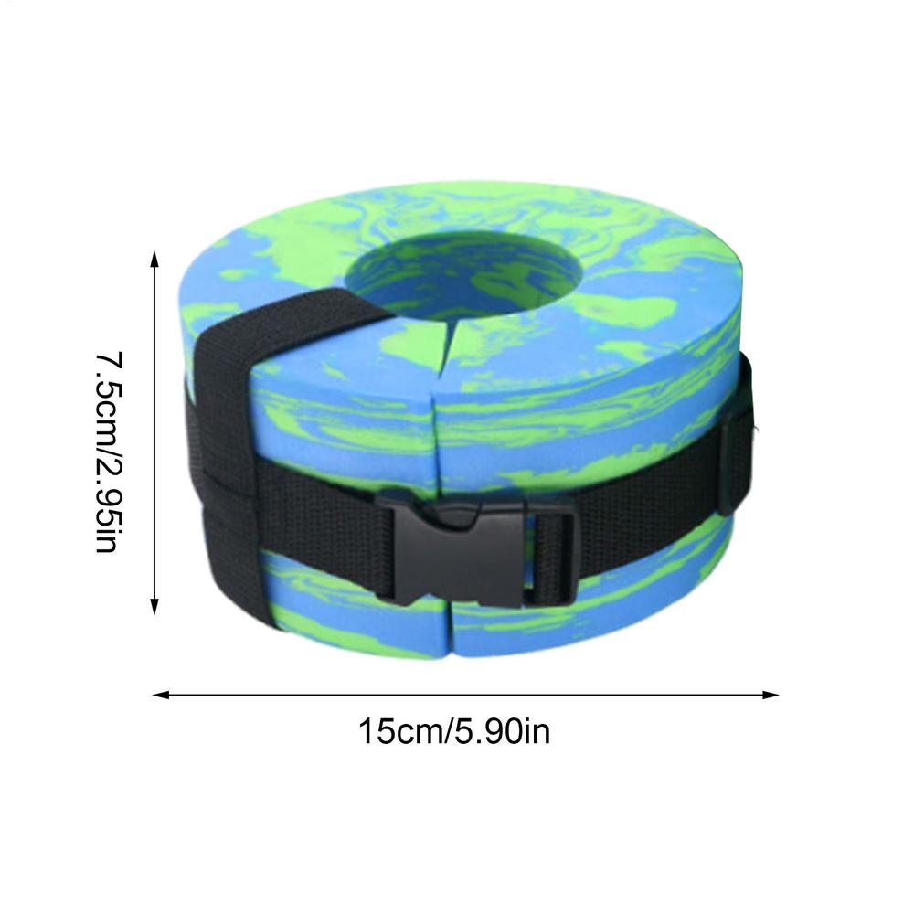 2 Stück Aquatische Manschetten Schwimmleggings Arm Schwimmring Schwere Gewichte Wasserübung Aerobic Ringe Schwimmzubehör