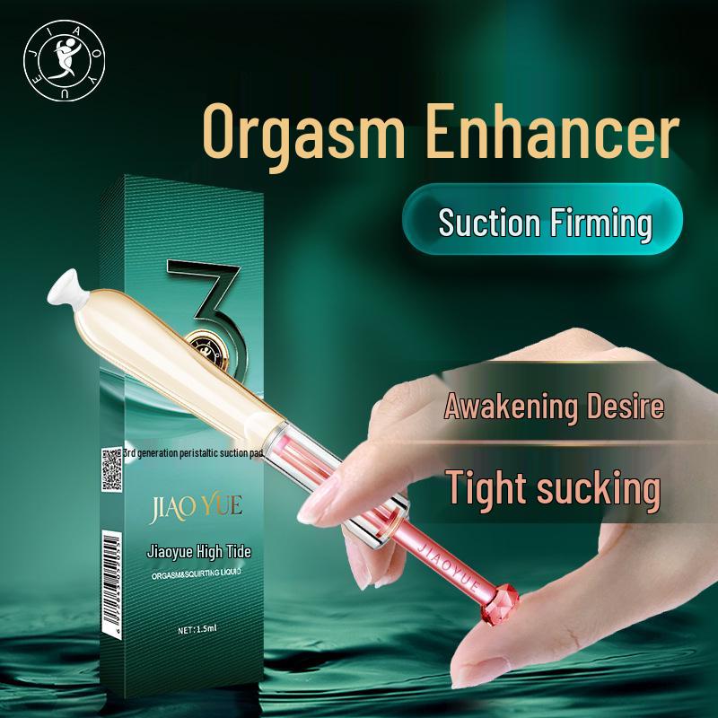 Jiao Yue Climax Enhancement Liquid for Women's Pleasure and Foreplay