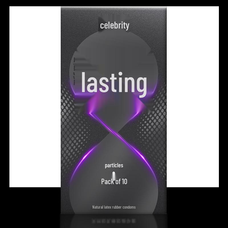 Mingliu Granular Ribbed Long-Lasting Lubricated Condoms - 002 Night Watery Angel Xiaoye Mo