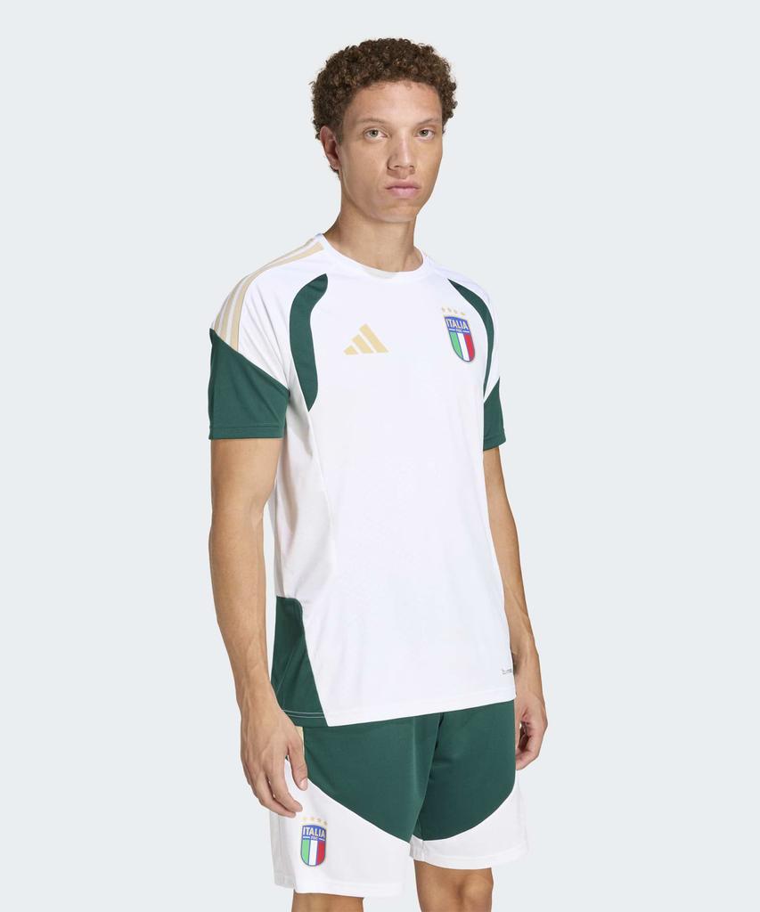 adidas Italy 26 Tiro Training Jersey - White:Green / Jz9375