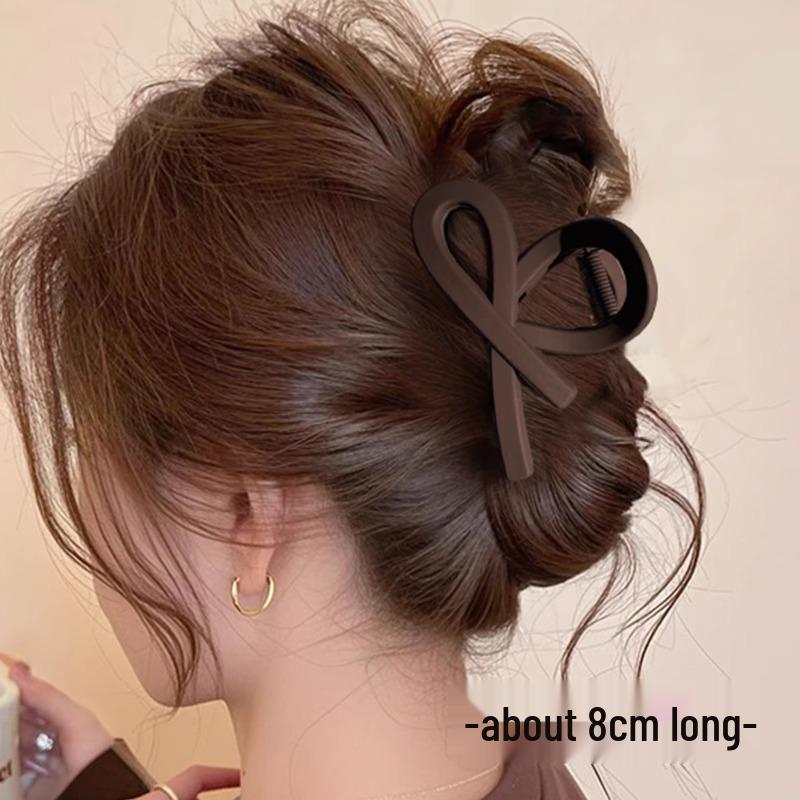 Elegant French Retro Small Shark Hair Clip for Thin Hair