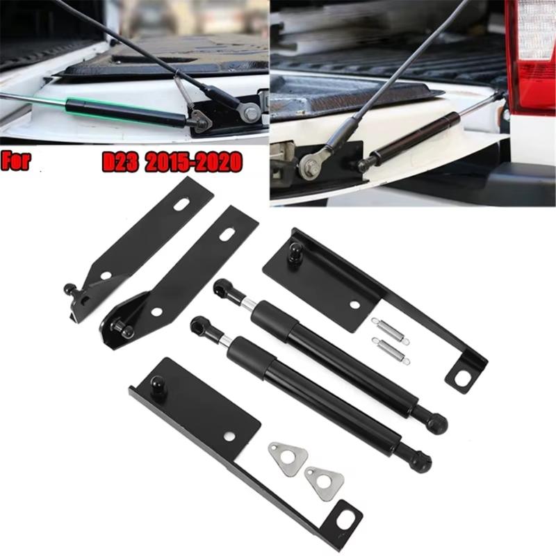 Automotive Rear Trunk Hydraulic Lift Rod Shock Hood for NP300 D23 Tailgate Support Bar Struts Providing Strong Support