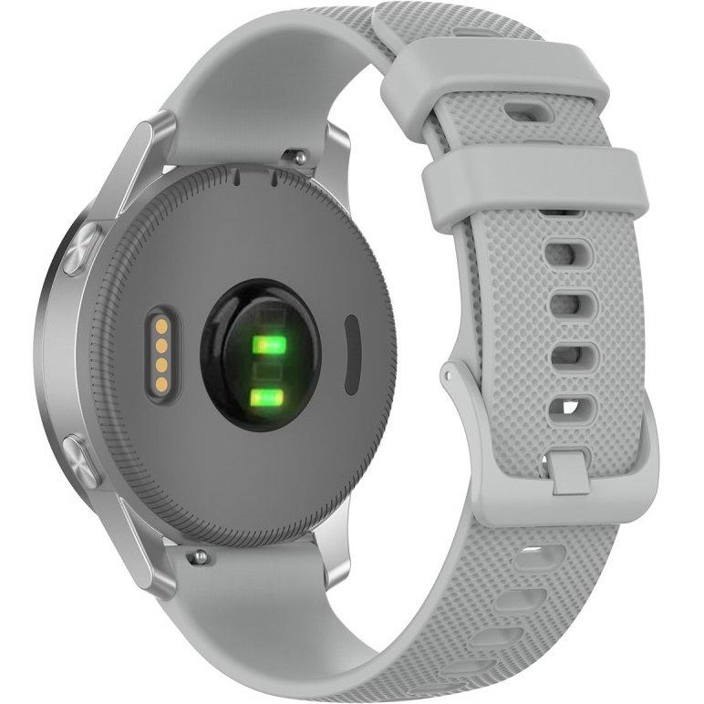 Universal Silicone Strap 18mm, Gray