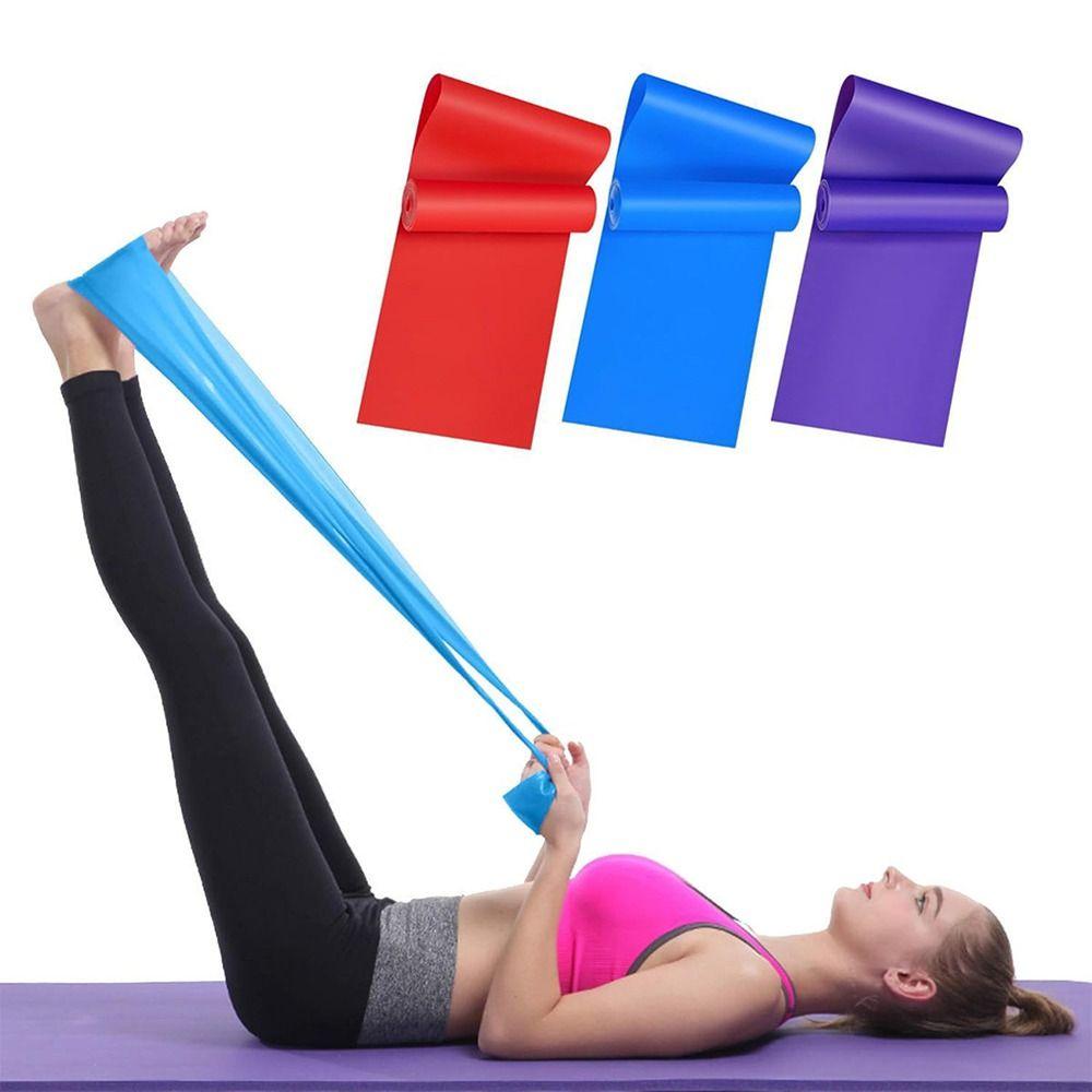 TPE Yoga Resistance Bands High Elasticity Anti-breakage Yoga Rally Belt Durable Strength Training Gym Stretch Elastic Band