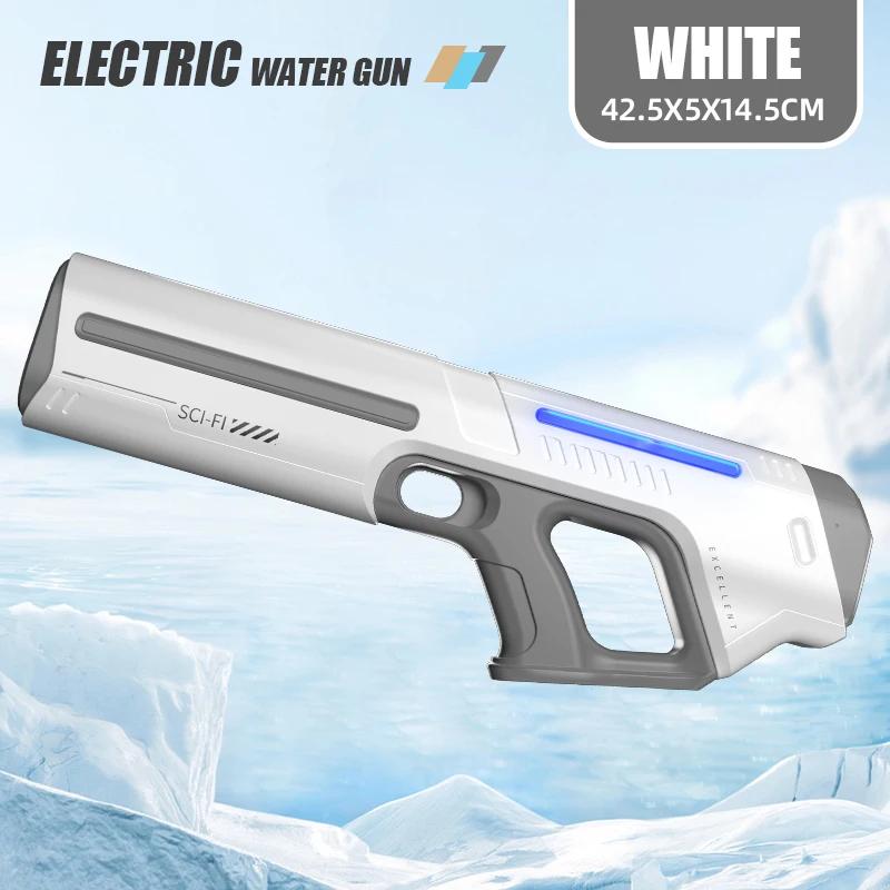 Non-Toxic Automatically Water Gun High Pressure Electric Water Gun Toys For Kids Summer Outdoor Pool Fight Games Children Water Toys Gift
