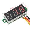 1pc Digital 0.28 LED Display Voltmeter DC Current Meter Panel 0 100V (Red)