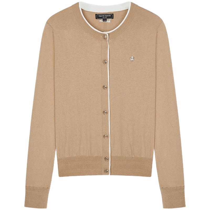 Teenie Weenie Women's Patchwork Knit Cardigan