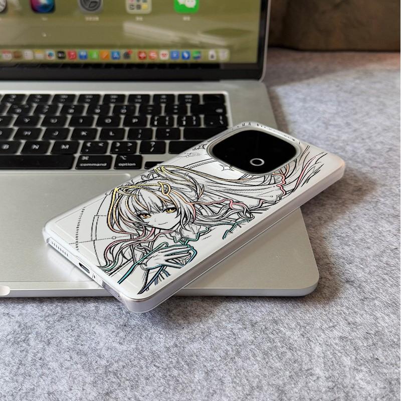 Micro Matte Hard Phone Case Half Wrap Shockproof Cover for iQOO 15 Ultra 15R 13 12 Neo 11 Neo 10 Neo 9 Z10 Z11 Turbo Z9 Z9X Z8X Z7i