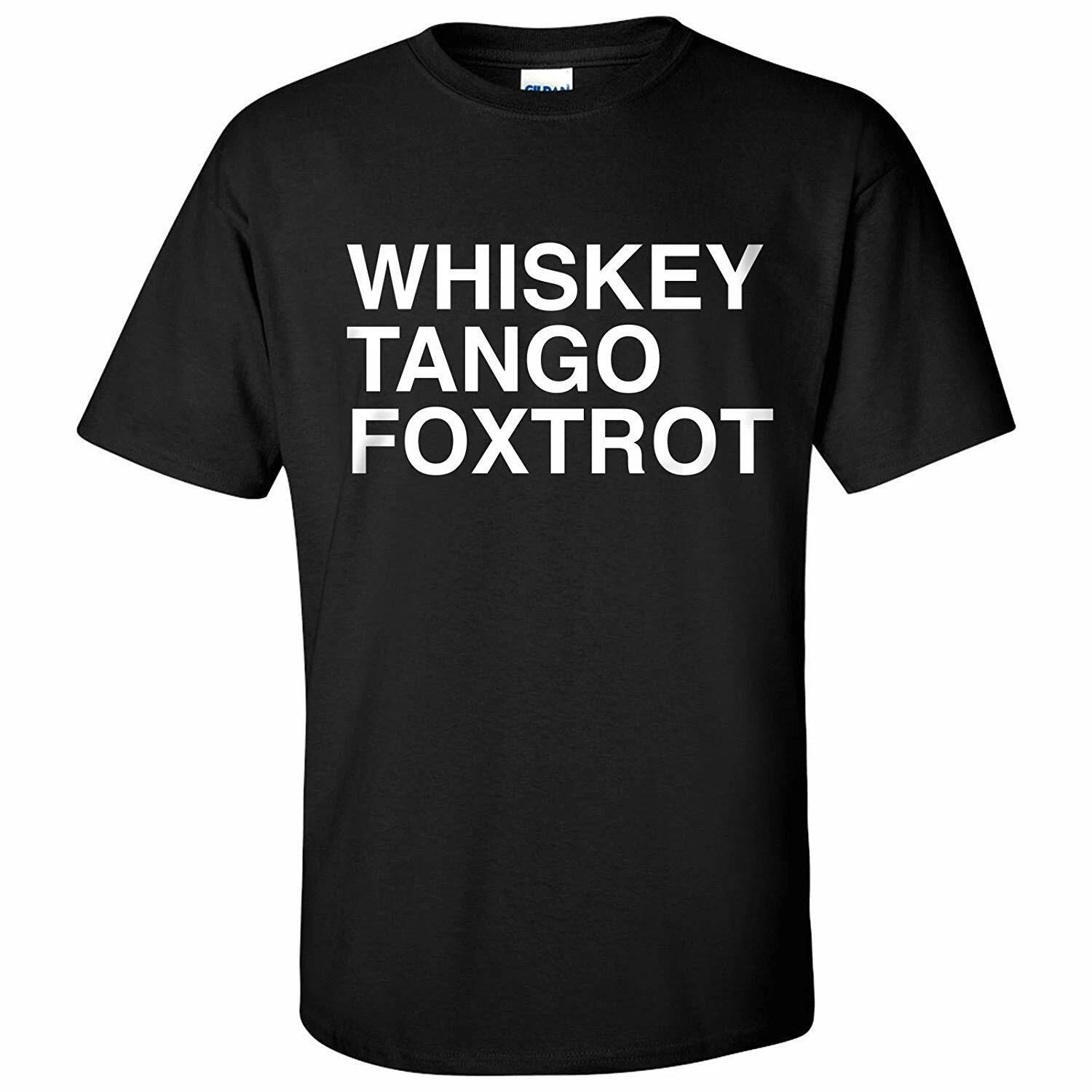 

WTF, Whiskey Tango Foxtrot - Military, Army - Adult Men s Funny T Shirt XL