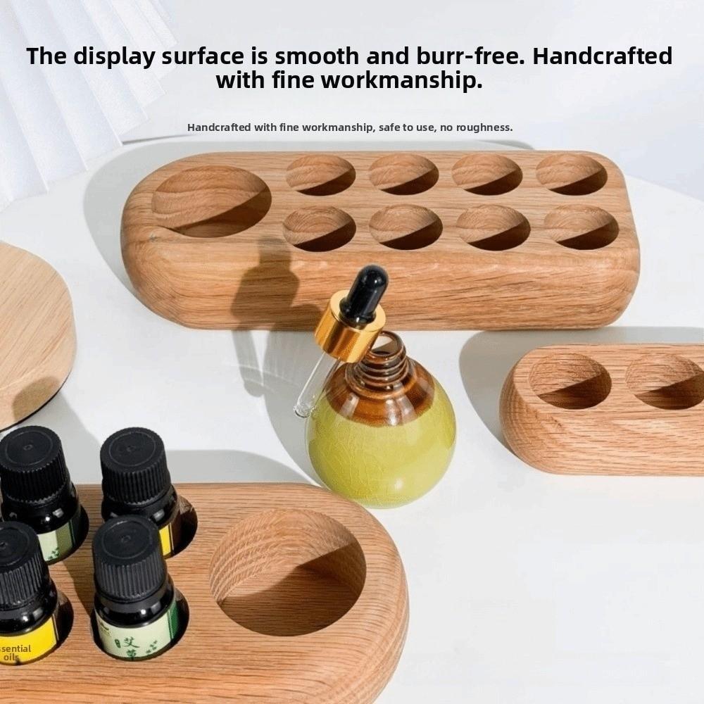 Portable Storage Shelf Wood Desktop Display Rack Household Display Stand  For Beauty Salon