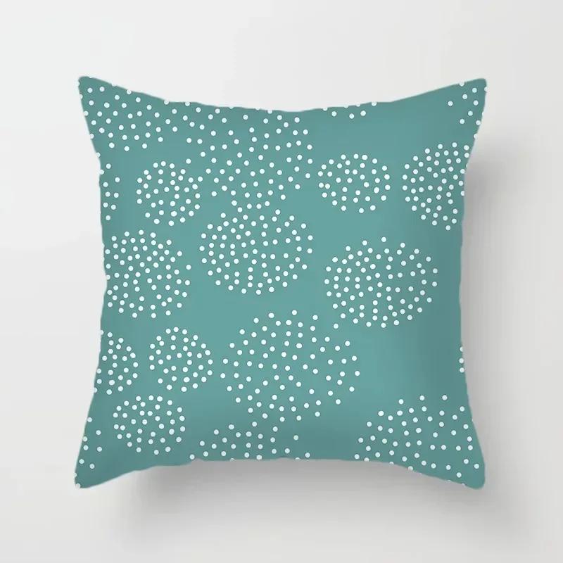 

Cartoon Animal Turtle Plant Print Pattern Cushion Cover Car Living Room Sofa Cushion Cover Luxury Home Decoration Pillow Cover 30x30cm бордовий