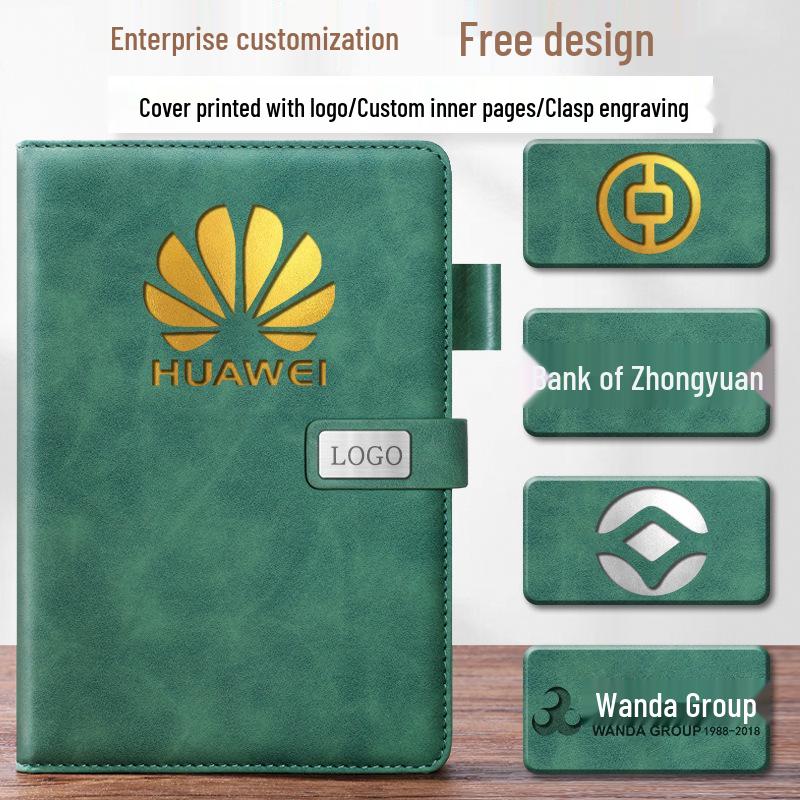 A5 Retro Leather Notebook: Simple Korean Style Diary for Business Meetings and Students