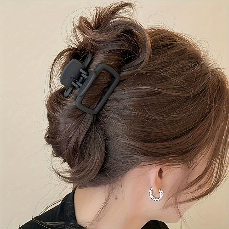 2025 Elegant Matte Square Hair Clip