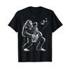 Bigfoot Playing Saxophone T Shirt Vintage Streetwear Casual Comfortable Soft Versatile Stylish Designer Clothes