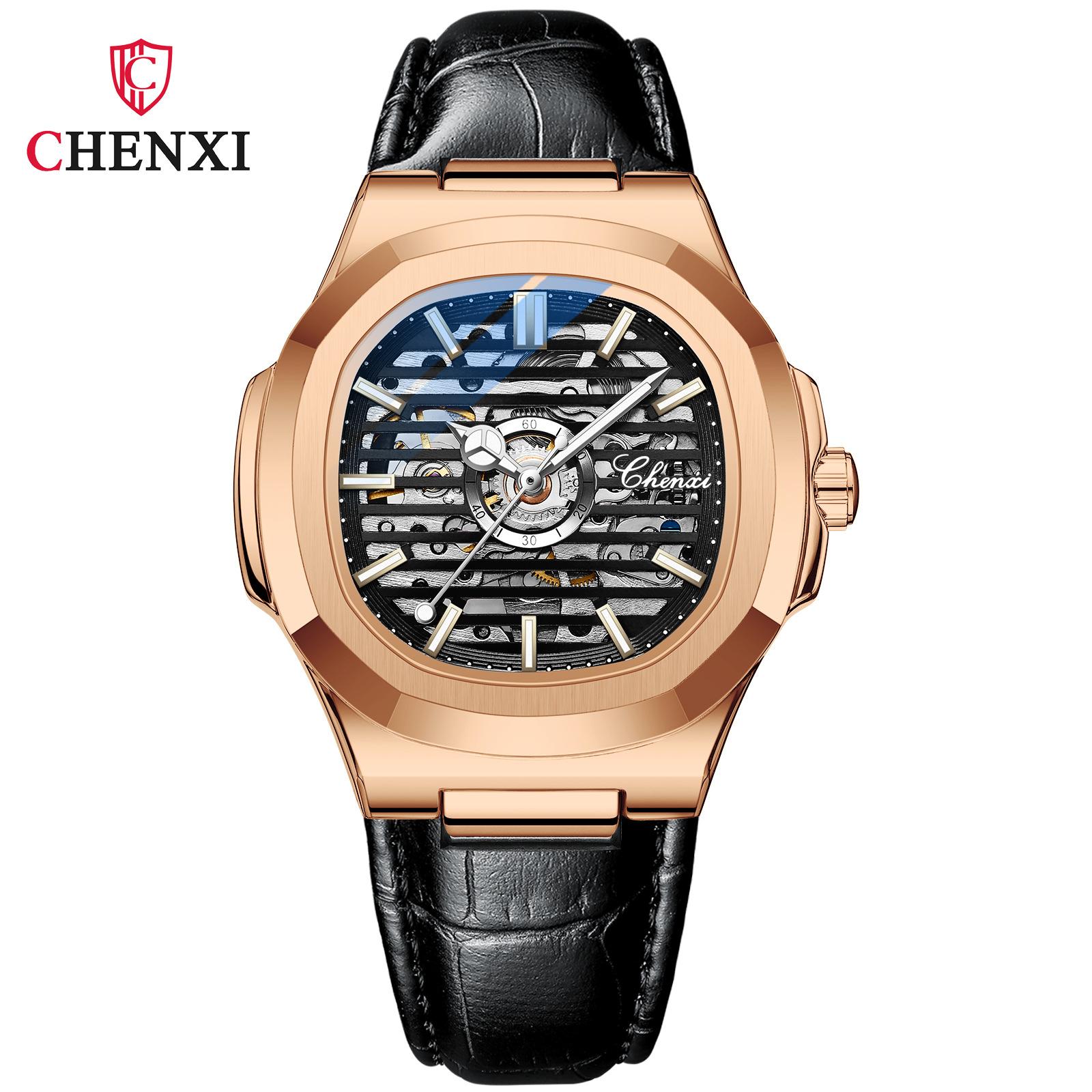 

Новые роскошные мужские часы ТОП-бренда с коробкой, классические часы, мужские автоматические полые деловые часы, мужские механические часы