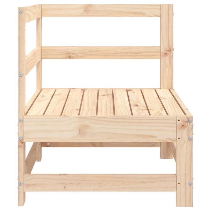 VidaXL Corner Garden Sofa Solid Pine Wood 825471