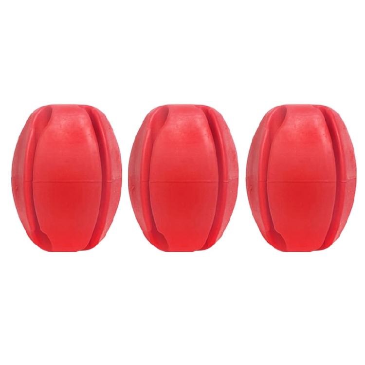 Reusable Fishing Rod Fixed Balls Plastic Fishing Rod Holder Eggs-shaped Rod Tie