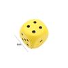Solid Color Finger Training Length 6cm Squeeze Pressure Relief Sponge Dice Point Dice Anti Stress