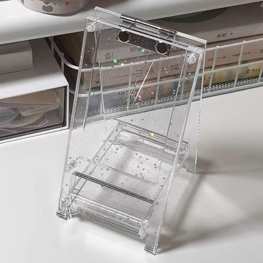 Clear Collection Card Display Stand Free Standing Acrylic Card Sleeves Frame  Ins Mini Album