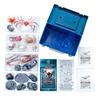 Calorata Deep Sea Creatures 3D Encyclopedia Crab 8 Species Includes Instruction Manual and Realistic Figures Birthday Present Gift Sanitation Law Toy