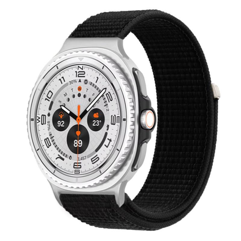 Official Nylon Loop Strap For Samsung Galaxy Watch 8 40mm 44mm Metal Connecting Bracelet Galaxy Watch 8 Classic 46mm Wristband